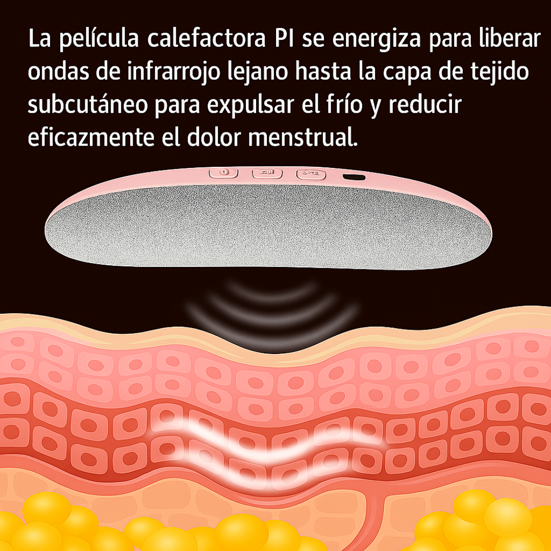 Cinturón masajeador térmico